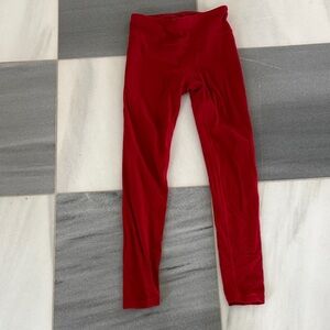 Athleta Kids Red Leggings